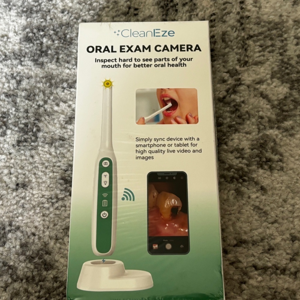 CleanEze Oral Exam Camera – New in Box